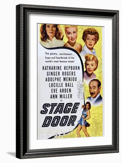 Stage Door-null-Framed Art Print