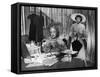 STAGE FRIGHT, 1950 directed by ALFRED HITCHCOCK Marlene Dietrich / Jane Wyman (b/w photo)-null-Framed Stretched Canvas