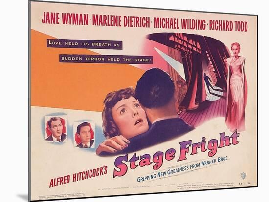 Stage Fright, 1950-null-Mounted Art Print