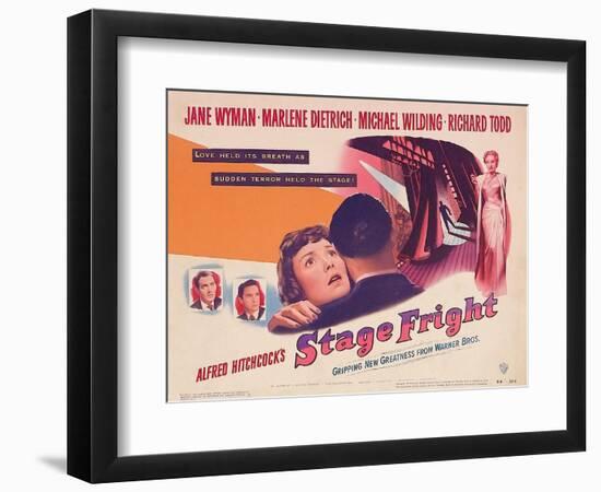 Stage Fright, 1950-null-Framed Art Print