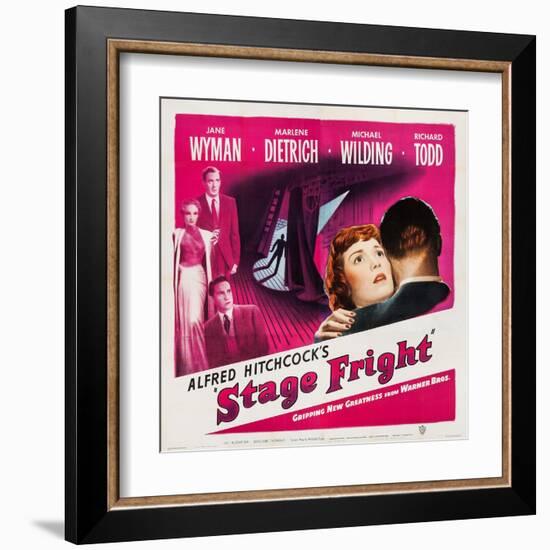 Stage Fright, 1950-null-Framed Art Print