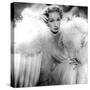 Stage Fright, Marlene Dietrich (Wearing a Christian Dior Design), 1950-null-Stretched Canvas