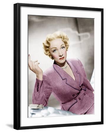 'STAGE FRIGHT, Marlene Dietrich, wearing a suit by Christian Dior, 1950 ...