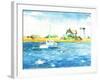 Stage Harbor Traps-Gregory Gorham-Framed Art Print