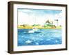 Stage Harbor Traps-Gregory Gorham-Framed Art Print