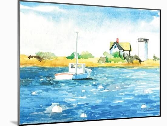 Stage Harbor Traps-Gregory Gorham-Mounted Art Print