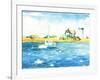 Stage Harbor Traps-Gregory Gorham-Framed Art Print