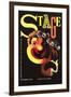 Stage Magazine Cover-null-Framed Art Print