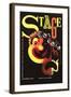 Stage Magazine Cover-null-Framed Art Print