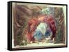 Stage Model For the Opera Tannhauser by Richard Wagner-null-Framed Stretched Canvas