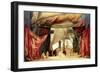 Stage Model for the Opera "Tristan and Isolde" by Richard Wagner (1813-83) (Painted Card)-null-Framed Giclee Print