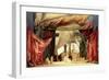 Stage Model for the Opera "Tristan and Isolde" by Richard Wagner (1813-83) (Painted Card)-null-Framed Giclee Print