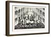 Stage of Covent Garden Theatre in 1763, London, UK, 1893-null-Framed Giclee Print