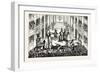 Stage of Covent Garden Theatre in 1763, London, UK, 1893-null-Framed Giclee Print