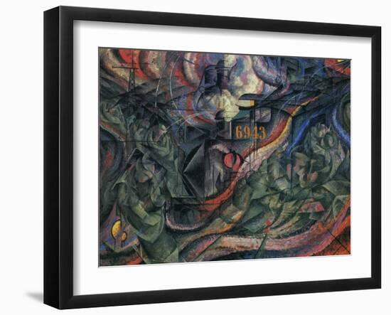 Stage of Mind: The Farewells-Umberto Boccioni-Framed Giclee Print