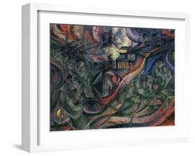 Stage of Mind: The Farewells-Umberto Boccioni-Framed Giclee Print