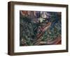 Stage of Mind: The Farewells-Umberto Boccioni-Framed Giclee Print