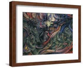 Stage of Mind: The Farewells-Umberto Boccioni-Framed Giclee Print