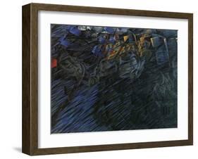 Stage of Mind: Those Who Go-Umberto Boccioni-Framed Giclee Print