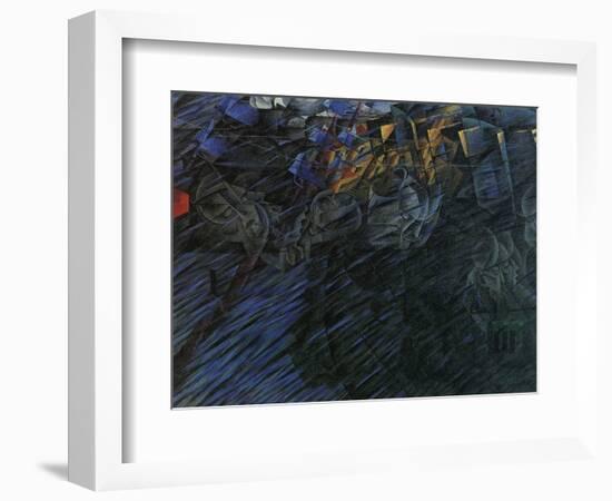 Stage of Mind: Those Who Go-Umberto Boccioni-Framed Giclee Print