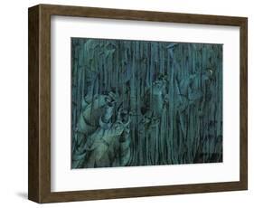 Stage of Mind: Those Who Stay-Umberto Boccioni-Framed Giclee Print