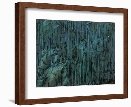 Stage of Mind: Those Who Stay-Umberto Boccioni-Framed Giclee Print