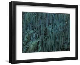 Stage of Mind: Those Who Stay-Umberto Boccioni-Framed Giclee Print