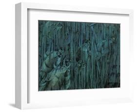 Stage of Mind: Those Who Stay-Umberto Boccioni-Framed Giclee Print