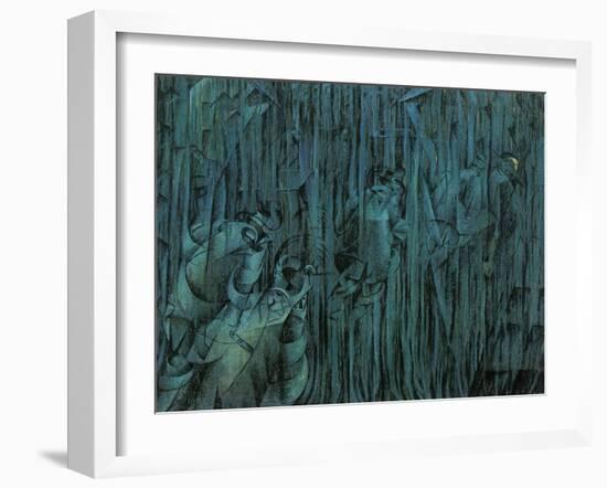 Stage of Mind: Those Who Stay-Umberto Boccioni-Framed Giclee Print