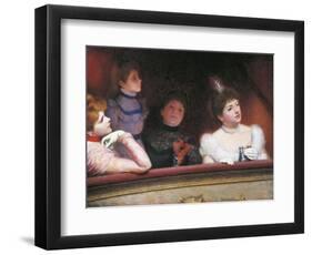 Stage or Au Theatre, 1885-1895-Federico Zandomeneghi-Framed Giclee Print