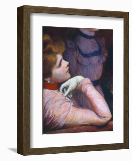 Stage or Au Theatre, 1885-1895-Federico Zandomeneghi-Framed Giclee Print