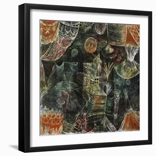 Stage Scenery-Paul Klee-Framed Premium Giclee Print