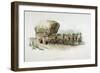Stage Wagon, 1805-William Henry Pyne-Framed Giclee Print