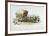 Stage Wagon, 1805-William Henry Pyne-Framed Giclee Print