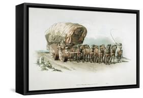 Stage Wagon, 1805-William Henry Pyne-Framed Stretched Canvas