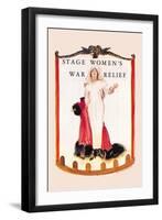 Stage Women's War Relief-James Montgomery Flagg-Framed Art Print