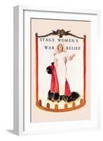 Stage Women's War Relief-James Montgomery Flagg-Framed Art Print