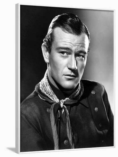 STAGECOACH, 1939 directed by JOHN FORD John Wayne (b/w photo)-null-Framed Photo