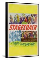 Stagecoach, 1939, Directed by John Ford-null-Framed Stretched Canvas