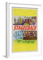 Stagecoach, 1939, Directed by John Ford-null-Framed Giclee Print