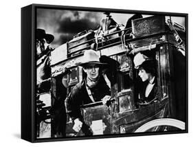 Stagecoach, 1939-null-Framed Stretched Canvas