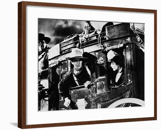 Stagecoach, 1939-null-Framed Photographic Print