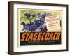 Stagecoach, 1939-null-Framed Art Print