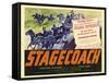 Stagecoach, 1939-null-Framed Stretched Canvas