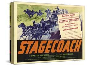 Stagecoach, 1939-null-Stretched Canvas