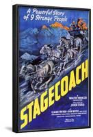 Stagecoach, 1939-null-Framed Art Print