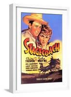 Stagecoach, 1939-null-Framed Art Print