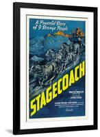 Stagecoach, 1939-null-Framed Giclee Print