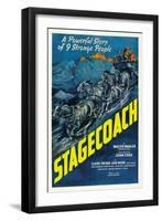 Stagecoach, 1939-null-Framed Giclee Print