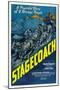 Stagecoach, 1939-null-Mounted Giclee Print